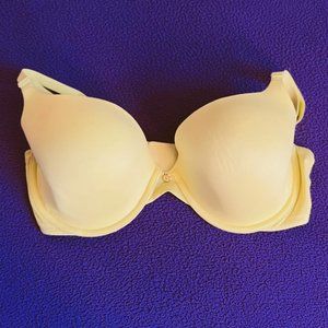 Victoria's Secret Yellow Lined Demi Bra - 36DD / 36E